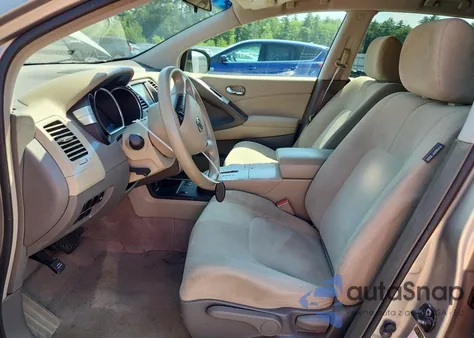 2009 Nissan Murano S z USA, uszkodzony, nr VIN JN8AZ18W09W204806